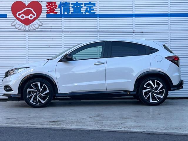 ヴェゼル ハイブリッドＲＳ・ホンダセンシング　バックカメラ　衝突被害軽減システム　レーダークルーズ　ハーフレザーシート　シートヒーター　スマートキー　ＬＥＤヘッド　ビルトインＥＴＣ　純正１８インチアルミ　車線逸脱警報　オートライト（27枚目）