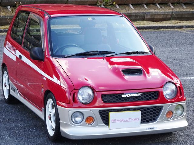 アルトワークス ｉ　ワークスｉ（アイ）・禁煙車・純正ＮＡエンジン・１２バルブ・生産台数一桁・純正キャブレター仕様・平成３０年２月９９０００ｋｍ時タイミングベルトウォーターポンプ交換・キャブレターＯＨ済・エアコン・パワステ（34枚目）