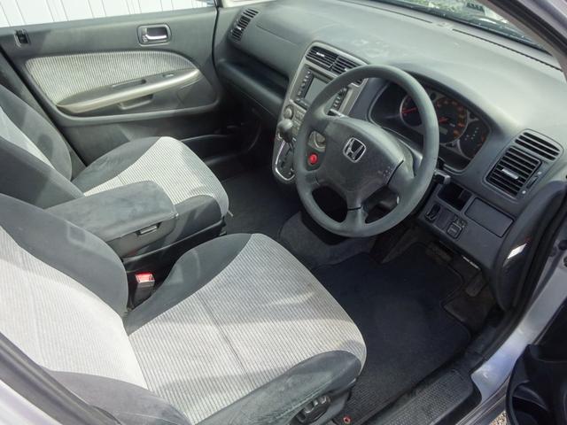 ストリーム L 禁煙車・1オーナー・7人乗り・全高159cm・令5年12月21.8万km時タイベル交換済・記録簿20枚・バックカメラ・オートエアコン・パワステ・パワーウインドウ・ナビ・CD・ABS・ダブルエアバッグ(10枚目)