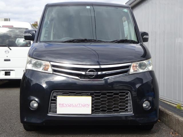 ルークス ハイウェイスターターボ　リミテッド　禁煙車・検令８年１２月・タイミングチェーン・両側パワースライドドア・ナビ・オートエアコン・ＤＶＤ再生・ＣＤ・ＨＩＤ・シートカバー・フルフラットシート・ダブルエアバッグ・キーフリー・プッシュスタート（8枚目）