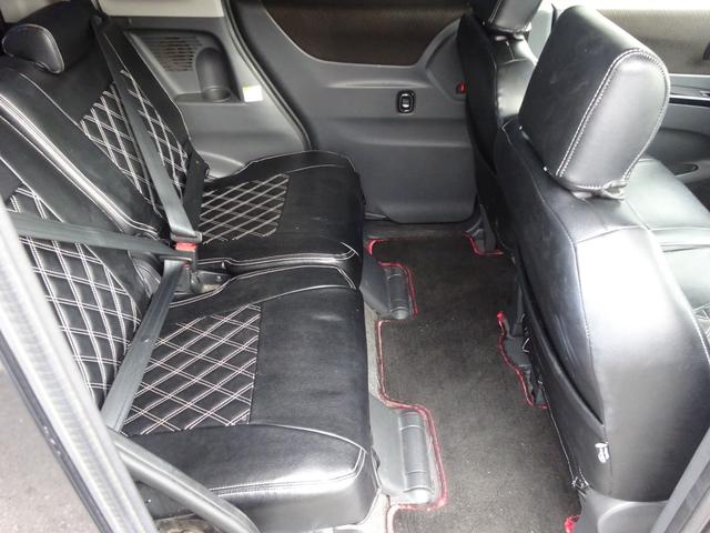 ルークス ハイウェイスターターボ　リミテッド　禁煙車・検令８年１２月・タイミングチェーン・両側パワースライドドア・ナビ・オートエアコン・ＤＶＤ再生・ＣＤ・ＨＩＤ・シートカバー・フルフラットシート・ダブルエアバッグ・キーフリー・プッシュスタート（11枚目）