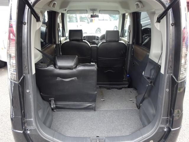 ルークス ハイウェイスターターボ　リミテッド　禁煙車・検令８年１２月・タイミングチェーン・両側パワースライドドア・ナビ・オートエアコン・ＤＶＤ再生・ＣＤ・ＨＩＤ・シートカバー・フルフラットシート・ダブルエアバッグ・キーフリー・プッシュスタート（13枚目）