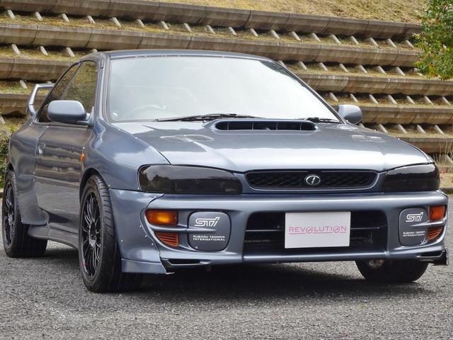 インプレッサ ＷＲＸタイプＲ　ＳＴｉバージョンＶ　２２Ｂワイドボディ・２１．９万ｋｍ時９万ｋｍ走行Ｖｅｒ６用エンジン載せ換え・タイミングベルト交換済・燃料ポンプ交換済・クラッチ残量９０％・ＯＺ１７インチアルミホイール・エアコン・パワステ（2枚目）