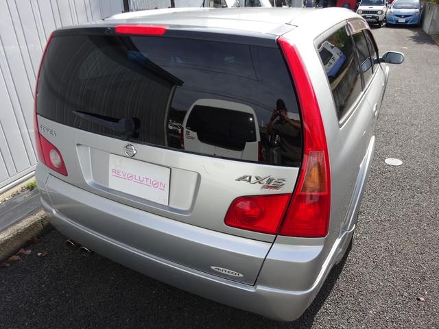 ステージア オーテックアクシス350S 禁煙車・6MT・最終型・タイミングチェーン・オーテックチューン・クロスレシオ6速・専用エアロ・専用18インチホイール・専用シート・エアコン・ナルディステアリング・スパルコシート・ABS・エアバッグ(15枚目)