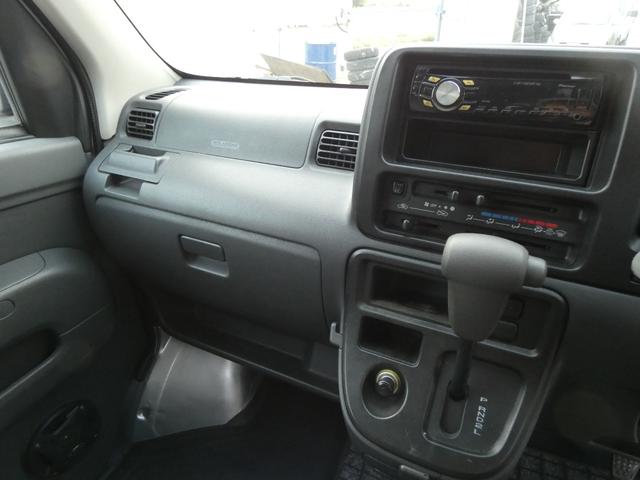 ハイゼットカーゴ DX パワーステアリング パワーウインドウ マニュアルエアコン 両側スライドドア 純正ラジオオーディオ ハロゲンヘッドライト 社外AW ドアバイザー フロアマット 車検整備 09保証(62枚目)