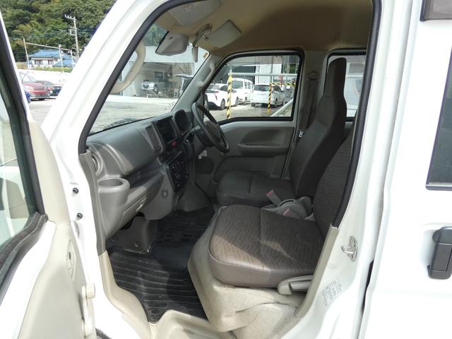 エブリイ PA パワーステアリング マニュアルエアコン トラクションコントロール ハロゲンヘッドライト ヘッドライトレベライザー MTモード 純正ラジオオーディオ ドアバイザー フロアマット 車検整備(24枚目)