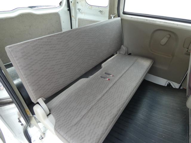 エブリイ PA パワーステアリング マニュアルエアコン トラクションコントロール ハロゲンヘッドライト ヘッドライトレベライザー MTモード 純正ラジオオーディオ ドアバイザー フロアマット 車検整備(54枚目)