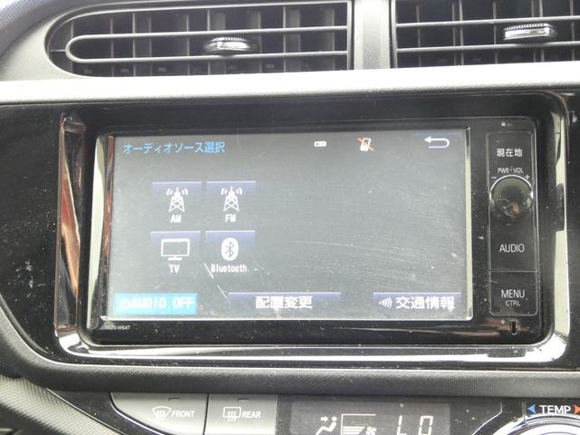 アクア S スマートキー プッシュスタート SDナビ バックカメラ ハロゲンヘッドライト ヘッドライトレベライザー クルーズコントロール ステアリングリモコン トラクションコントロール ウインカーミラー 社外AW(70枚目)