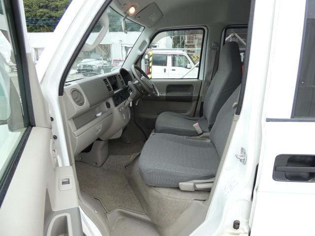 エブリイワゴン 　車いす移動車　後部電動固定　リモコンキー　パワーウインドウ　ハロゲンヘッドライト　ヘッドライトレベライザー　純正ラジオオーディオ　両側スライドドア　マニュアルエアコン　ドアバイザー　フロアマット（33枚目）