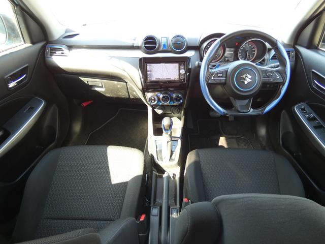 スイフト XL スマートキー プッシュスタート メモリーナビ ワンセグ ドラレコ パドルシフト ステアリングリモコン レーンキープアシスト ハロゲンヘッドライト フォグ ウインカーミラー 純正AW 車検整備 09保証(5枚目)