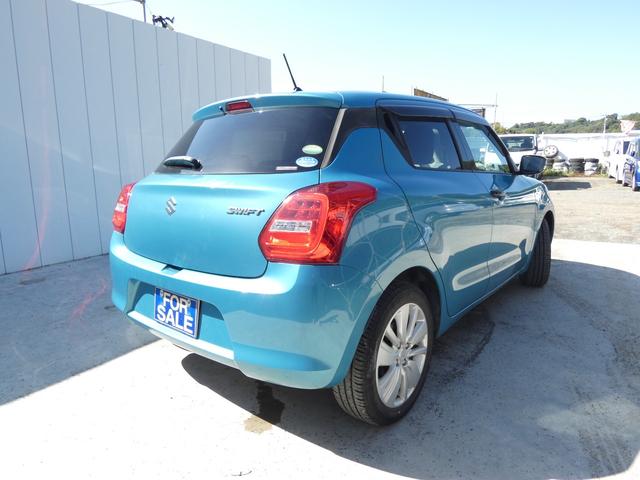 スイフト XL スマートキー プッシュスタート メモリーナビ ワンセグ ドラレコ パドルシフト ステアリングリモコン レーンキープアシスト ハロゲンヘッドライト フォグ ウインカーミラー 純正AW 車検整備 09保証(8枚目)