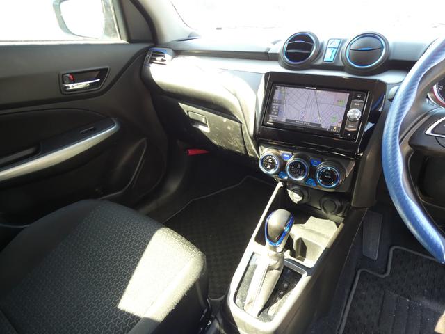 スイフト XL スマートキー プッシュスタート メモリーナビ ワンセグ ドラレコ パドルシフト ステアリングリモコン レーンキープアシスト ハロゲンヘッドライト フォグ ウインカーミラー 純正AW 車検整備 09保証(14枚目)