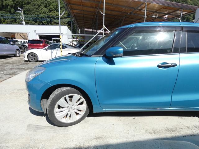 スイフト XL スマートキー プッシュスタート メモリーナビ ワンセグ ドラレコ パドルシフト ステアリングリモコン レーンキープアシスト ハロゲンヘッドライト フォグ ウインカーミラー 純正AW 車検整備 09保証(31枚目)