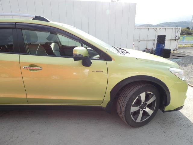 ＸＶハイブリッド ２．０ｉ－Ｌ　アイサイト　スマートキー　プッシュスタート　メモリーナビ　ＥＴＣ　パドルシフト　キセノンヘッドライト　オートライト　フォグ　ヘッドライトレベライザー　ウインカーミラー　純正ＡＷ　車検整備　０９保証（56枚目）