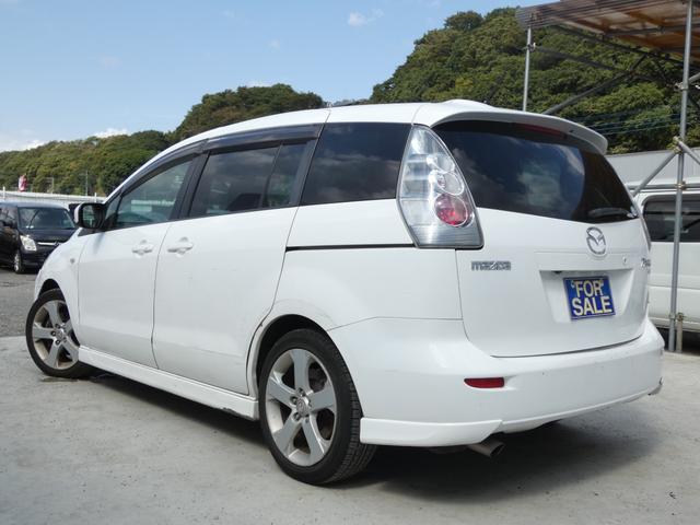 プレマシー ２３Ｓ　リモコンキー　両側パワースライドドア　純正ナビ　バックカメラ　ＥＴＣ　ステアリングリモコン　ＭＴモード　マニュアルエアコン　純正ＡＷ　車検整備　ドアバイザー　フロアマット　０９保証（6枚目）