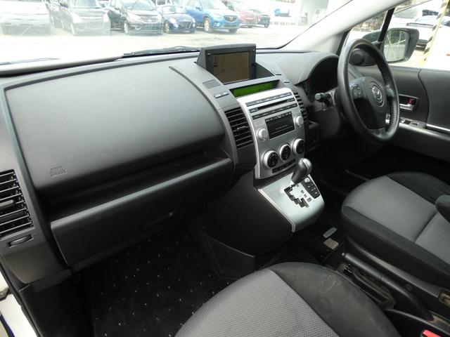 プレマシー ２３Ｓ　リモコンキー　両側パワースライドドア　純正ナビ　バックカメラ　ＥＴＣ　ステアリングリモコン　ＭＴモード　マニュアルエアコン　純正ＡＷ　車検整備　ドアバイザー　フロアマット　０９保証（38枚目）