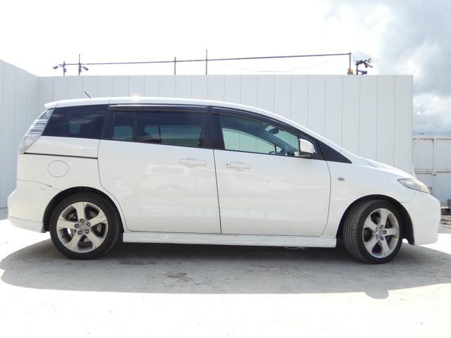 プレマシー ２３Ｓ　リモコンキー　両側パワースライドドア　純正ナビ　バックカメラ　ＥＴＣ　ステアリングリモコン　ＭＴモード　マニュアルエアコン　純正ＡＷ　車検整備　ドアバイザー　フロアマット　０９保証（50枚目）