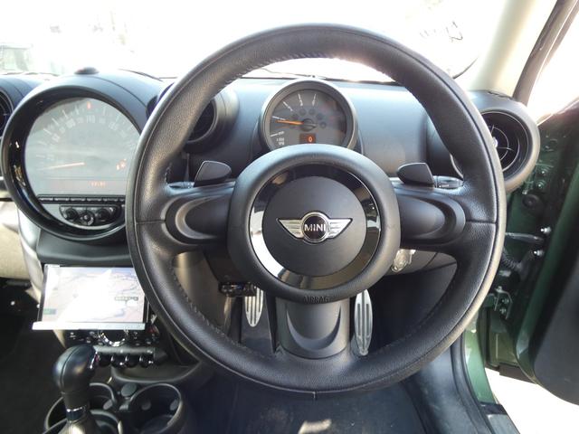 ＭＩＮＩ クーパーＳＤ　クロスオーバー　スマートキー　プッシュスタート　ストラーダＳＤナビ　バックカメラ　ＥＴＣ　前後ドラレコ　キセノンヘッドライト　パドルシフト　純正ＡＷ　レザー調シートカバー　車検整備　０９保証（13枚目）
