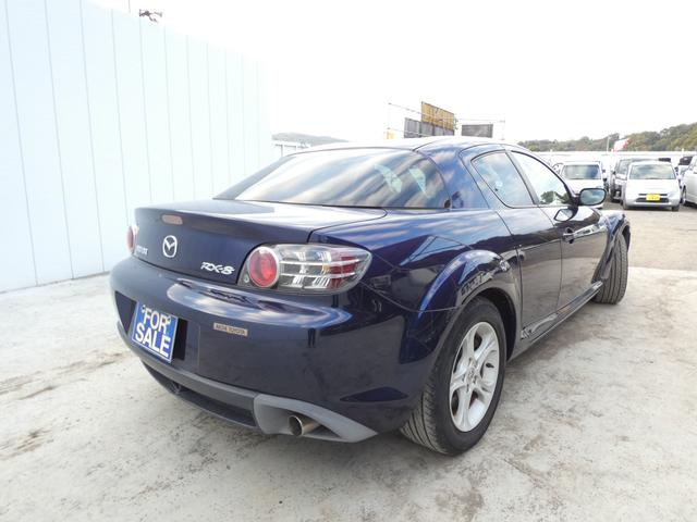 ＲＸ－８ ベースグレード　スマートキー　プッシュスタート　ＨＤＤナビ　ＥＴＣ　ＬＥＤライト　ヘッドライトレベライザー　ステアリングリモコン　パドルシフト　ＭＴモード　フロアマット　純正ＡＷ　車検整備　０９保証（8枚目）