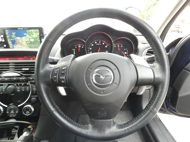 ＲＸ－８ ベースグレード　スマートキー　プッシュスタート　ＨＤＤナビ　ＥＴＣ　ＬＥＤライト　ヘッドライトレベライザー　ステアリングリモコン　パドルシフト　ＭＴモード　フロアマット　純正ＡＷ　車検整備　０９保証（12枚目）