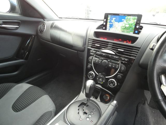 ＲＸ－８ ベースグレード　スマートキー　プッシュスタート　ＨＤＤナビ　ＥＴＣ　ＬＥＤライト　ヘッドライトレベライザー　ステアリングリモコン　パドルシフト　ＭＴモード　フロアマット　純正ＡＷ　車検整備　０９保証（13枚目）