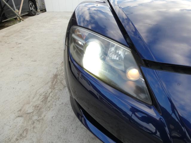 ＲＸ－８ ベースグレード　スマートキー　プッシュスタート　ＨＤＤナビ　ＥＴＣ　ＬＥＤライト　ヘッドライトレベライザー　ステアリングリモコン　パドルシフト　ＭＴモード　フロアマット　純正ＡＷ　車検整備　０９保証（22枚目）