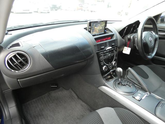 ＲＸ－８ ベースグレード　スマートキー　プッシュスタート　ＨＤＤナビ　ＥＴＣ　ＬＥＤライト　ヘッドライトレベライザー　ステアリングリモコン　パドルシフト　ＭＴモード　フロアマット　純正ＡＷ　車検整備　０９保証（34枚目）