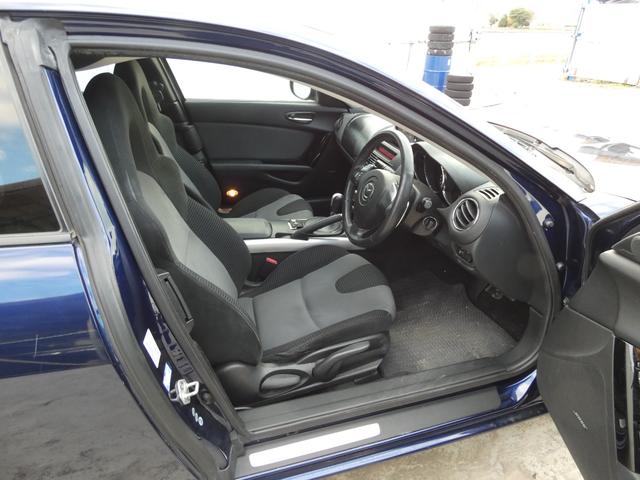 ＲＸ－８ ベースグレード　スマートキー　プッシュスタート　ＨＤＤナビ　ＥＴＣ　ＬＥＤライト　ヘッドライトレベライザー　ステアリングリモコン　パドルシフト　ＭＴモード　フロアマット　純正ＡＷ　車検整備　０９保証（56枚目）