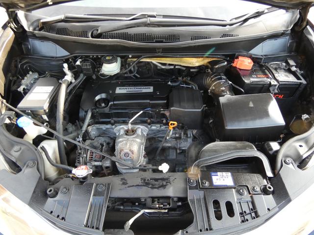 オデッセイ アブソルート　スマートキー　プッシュスタート　両側パワースライドドア　メモリーナビ　フルセグ　バックカメラ　フリップダウンモニター　ＥＴＣ　ハーフレザーシート　パドルシフト　ウインカーミラー　純正ＡＷ　車検整備（20枚目）