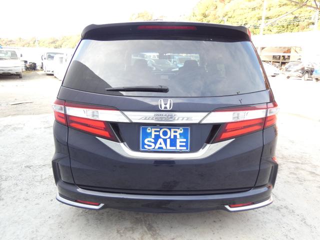 オデッセイ アブソルート　スマートキー　プッシュスタート　両側パワースライドドア　メモリーナビ　フルセグ　バックカメラ　フリップダウンモニター　ＥＴＣ　ハーフレザーシート　パドルシフト　ウインカーミラー　純正ＡＷ　車検整備（46枚目）