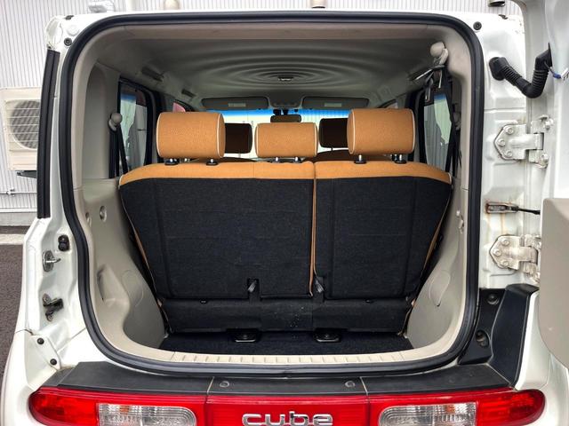 キューブ １５Ｘ　Ｖセレクション８０ｔｈスペシャルカラーＬＴＤ　純正ＳＤナビ　バックカメラ　スマートキー　禁煙車　オートエアコン　オートライト　ＥＴＣ　アイドリングストップ　ドライブレコーダー　１５インチＡＷ　ＣＤ　ＤＶＤ再生　Ｂｌｕｅｔｏｏｔｈ接続　ＴＶ視聴（40枚目）