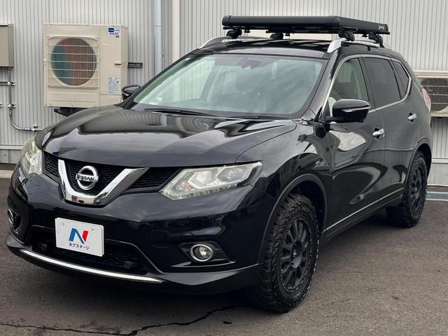 エクストレイル ２０Ｘｔｔ　エマージェンシーブレーキパッケージ　４ＷＤ　純正ＤＶＤナビ　全周囲カメラ　衝突被害軽減システム　電動リアゲート　レザー調シート　コーナーセンサー　スマートキー　ＬＥＤヘッド　ルーフレール　ビルトインＥＴＣ　クルコン　車線逸脱警報（11枚目）