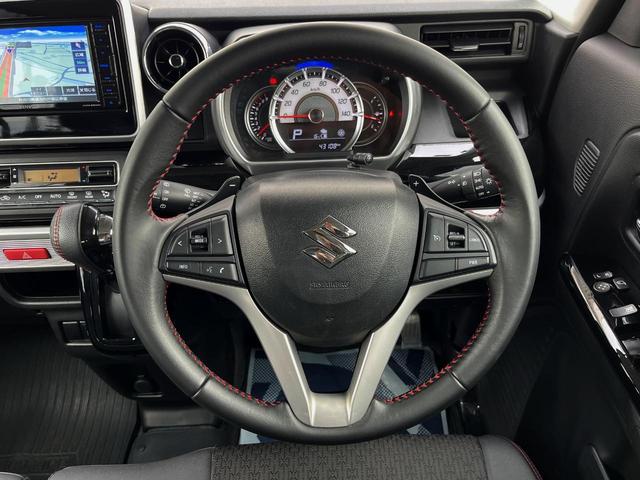 スペーシアカスタム ハイブリッドＸＳターボ　両側電動ドア　純正ＳＤナビ　バックカメラ　衝突被害軽減システム　ハーフレザーシート　シートヒーター　コーナーセンサー　スマートキー　ＬＥＤヘッド　ビルトインＥＴＣ　クルコン　車線逸脱警報（17枚目）