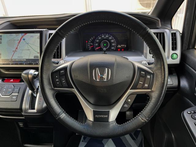 ステップワゴンスパーダ Z クールスピリット 両側電動ドア 純正SDナビ 後席モニター バックカメラ ハーフレザーシート ドラレコ スマートキー HIDヘッド ビルトインETC クルコン オートライト オートエアコン 純正17インチアルミ(16枚目)