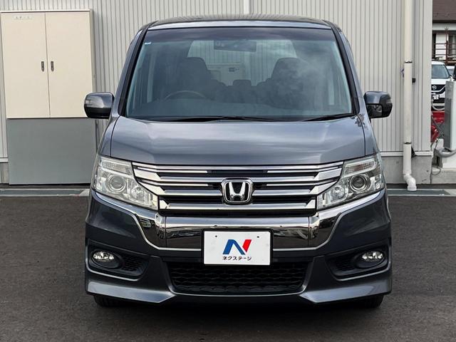 ステップワゴンスパーダ Z クールスピリット 両側電動ドア 純正SDナビ 後席モニター バックカメラ ハーフレザーシート ドラレコ スマートキー HIDヘッド ビルトインETC クルコン オートライト オートエアコン 純正17インチアルミ(19枚目)