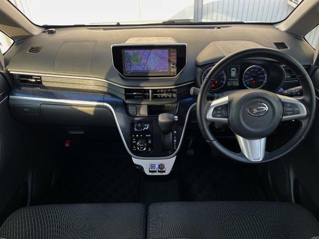 ムーヴ カスタム RS ハイパーSAII 純正SDナビ バックカメラ 衝突被害軽減システム ドラレコ コーナーセンサー スマートキー LEDヘッド ETC オートライト オートエアコン 純正15インチアルミ Bluetooth CD(2枚目)