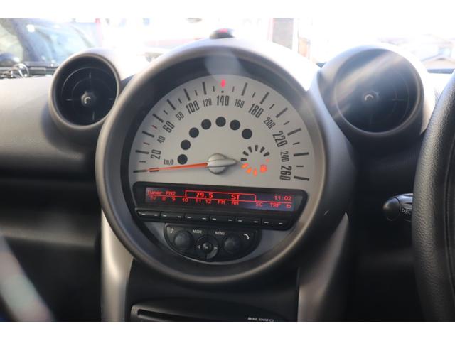 ＭＩＮＩ クーパー　クロスオーバー　パワーウィンドウ　ＷエアＢ　エアバック　パワステ　エアコン　ＡＢＳ　サイドエアバック（11枚目）