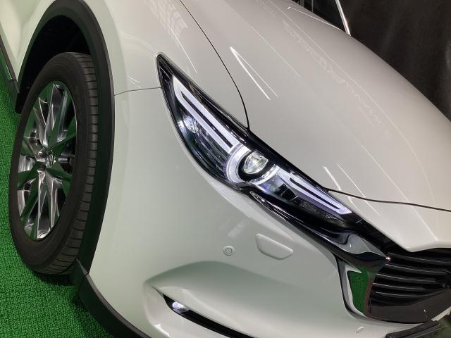 CX-8 2.2 XD Lパッケージ ディーゼルターボ 4WD 7人乗り ワンオーナー ETC2.0 360モニター パワーリアゲート オートリアゲート 定期点検記録簿 DVD再生機能 レーンキープ 本革シート Bluetooth接続 クリアランスソナー ヒーター(31枚目)