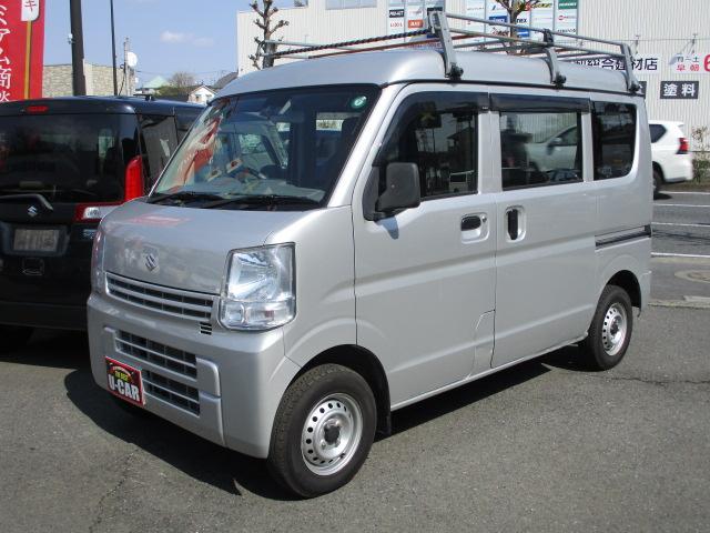 エブリイ ＰＡリミテッド　ハイルーフ　オートマチック車　軽バン　軽箱バン　ブレーキサポート　キーレスキー　集中ドアロック　社外ナビ＆ＴＶ　シルバー色　軽車中泊（21枚目）