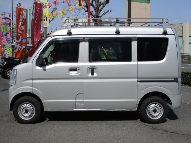 エブリイ ＰＡリミテッド　ハイルーフ　オートマチック車　軽バン　軽箱バン　ブレーキサポート　キーレスキー　集中ドアロック　社外ナビ＆ＴＶ　シルバー色　軽車中泊（22枚目）