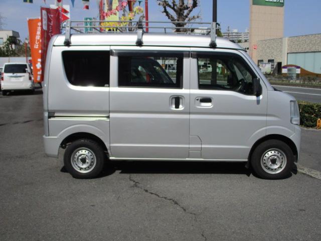 エブリイ ＰＡリミテッド　ハイルーフ　オートマチック車　軽バン　軽箱バン　ブレーキサポート　キーレスキー　集中ドアロック　社外ナビ＆ＴＶ　シルバー色　軽車中泊（26枚目）