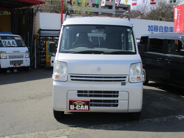 エブリイ ＰＡリミテッド　ハイルーフ　オートマチック車　軽バン　軽箱バン　ブレーキサポート　キーレスキー　集中ドアロック　社外ナビ＆ＴＶ　シルバー色　軽車中泊（28枚目）