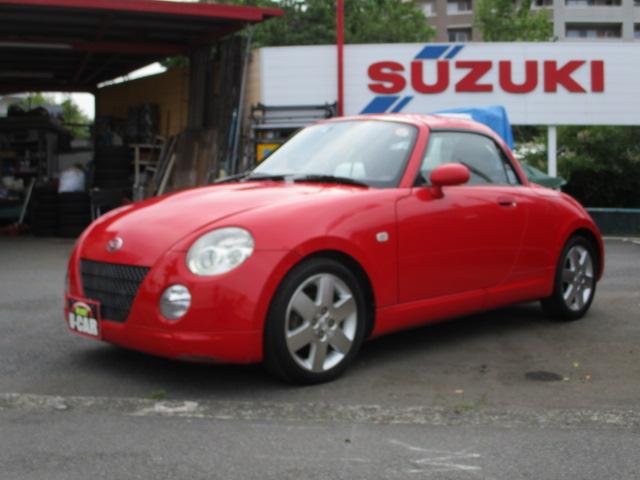 コペン アクティブトップ　オープンカー　電動トップ　純正アルミホイール　レッド　赤色　オートマ車　エアコン　パワステ　４気筒エンジン　インタークーラーターボ　ＥＴＣ（17枚目）