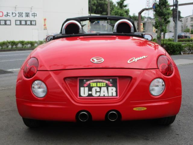 コペン アクティブトップ　オープンカー　電動トップ　純正アルミホイール　レッド　赤色　オートマ車　エアコン　パワステ　４気筒エンジン　インタークーラーターボ　ＥＴＣ（25枚目）