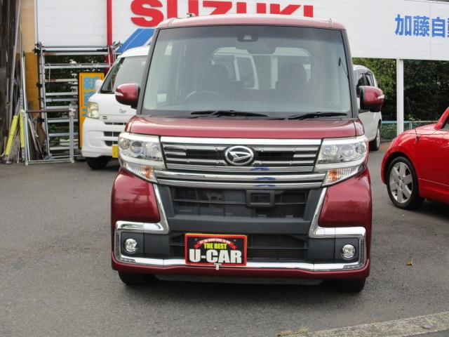 タント カスタムＲＳ　トップエディションＳＡＩＩ　インタークーラーターボ　オートマチック車　スマートキー　両側パワースライドドア　バックカメラ　ブレーキサポート　純正アルミホイール　オートエアコン　パワースライドドア　パワーウィンドウ　赤色（29枚目）