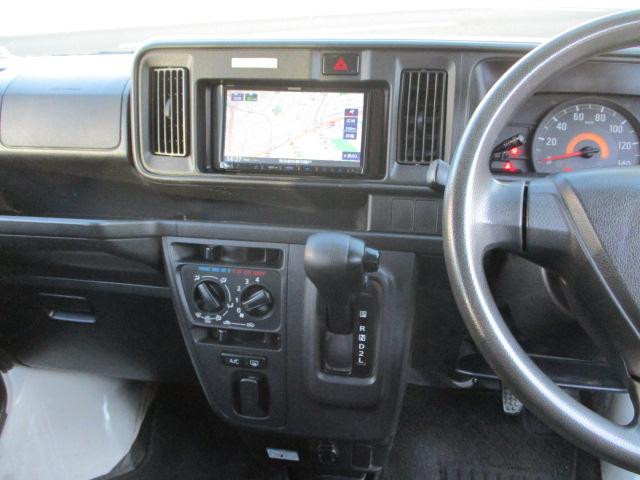 ハイゼットカーゴ スペシャルクリーンＳＡＩＩＩ　スマートアシストＩＩＩ　ハイルーフ　アイドリングストップ　４速おースマートアシストＩＩＩ　ハイルーフ　アイドリングストップ　４速オートマ車　エアコン　パワステ　ルーフキャリア　市販ナビ　バックカメラ（6枚目）