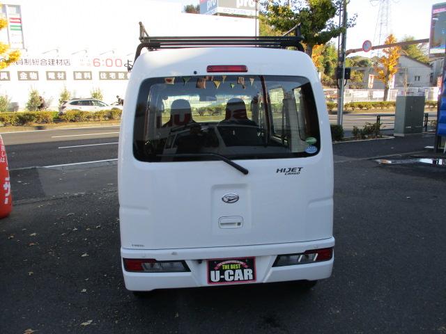 ハイゼットカーゴ スペシャルクリーンＳＡＩＩＩ　スマートアシストＩＩＩ　ハイルーフ　アイドリングストップ　４速おースマートアシストＩＩＩ　ハイルーフ　アイドリングストップ　４速オートマ車　エアコン　パワステ　ルーフキャリア　市販ナビ　バックカメラ（19枚目）