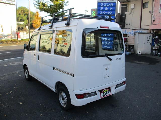 ハイゼットカーゴ スペシャルクリーンＳＡＩＩＩ　スマートアシストＩＩＩ　ハイルーフ　アイドリングストップ　４速おースマートアシストＩＩＩ　ハイルーフ　アイドリングストップ　４速オートマ車　エアコン　パワステ　ルーフキャリア　市販ナビ　バックカメラ（20枚目）