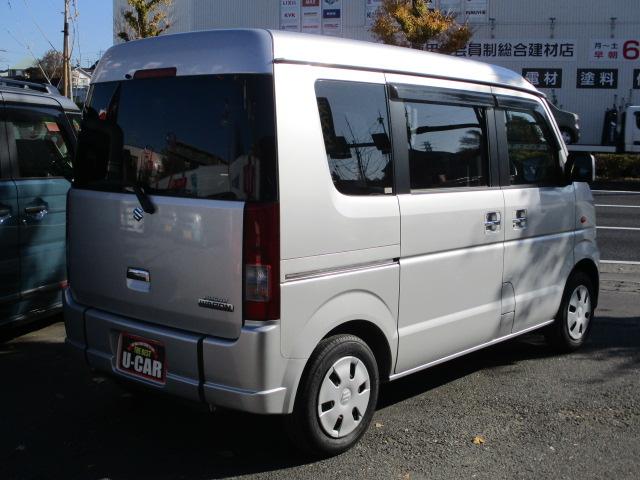 エブリイワゴン 　６６０ウィズ　福祉車両　車いす移動車　車いす電動固定式　リヤシート付き　折畳みアルミスロープ　リヤヒーター付き　オートマ車　エアコン　パワステ　パワーウィンドウ　キーレスキー（26枚目）