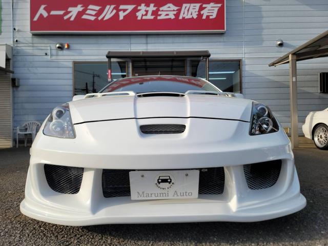 セリカ ＳＳ－ＩＩ　ウェーバースポーツフルエアロ・ＢＬＩＴＺ車高調・ＢＬＩＴＺエアクリーナー・アペックスマフラー・ボンネットスポイラー・スパルコ１８ＡＷ（5枚目）